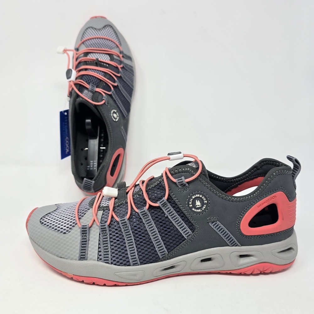 GH Bass Hydrocool Swell Women 10M Grey Coral Water Shoes Hiking 2087-3637-010 - Picture 6 of 15